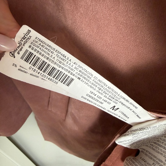 STRADIVARIUS JACKET/BLAZER - FAUX SUEDE - Picture 7 of 8